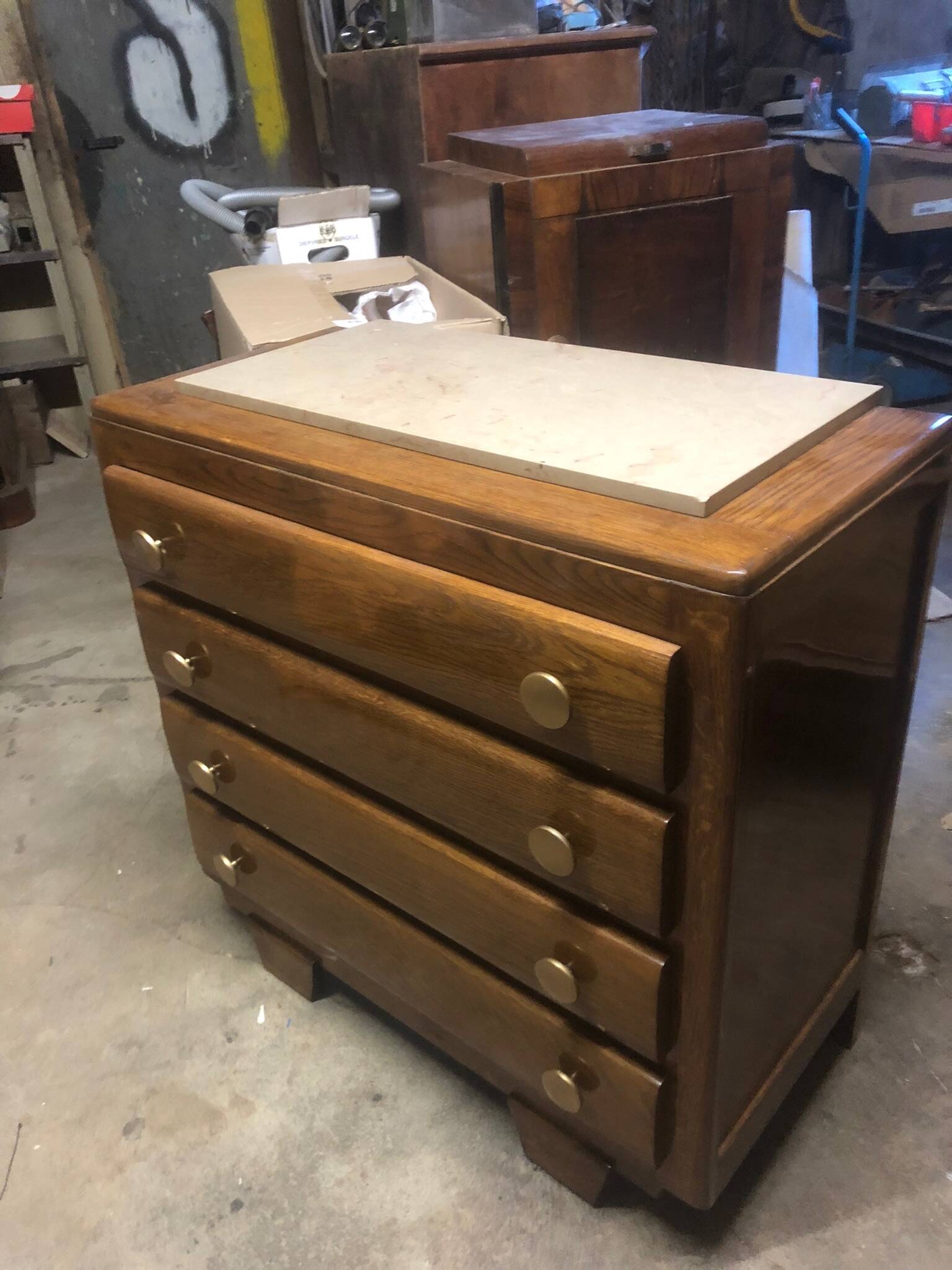 Art Deco chest of drawers