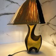 Lilette and Gilbert Valentin Les Archanges collector's lamp, France 1950