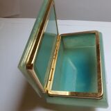 Vintage onyx marble jewelry box