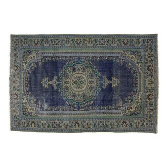 Tapis vintage anatolien fait main 297 cm x 198 cm