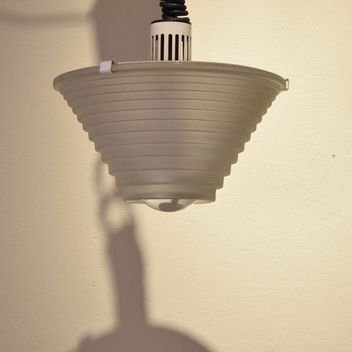 Egina suspension light by Angelo Mangiarotti for Artemide, 1970s