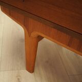 Lowboard en teck, design danois, années 1960, production : Danemark