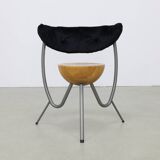 4x Postmodern Dining Chair by Rob Eckhardt, 1980s NEW upholstery