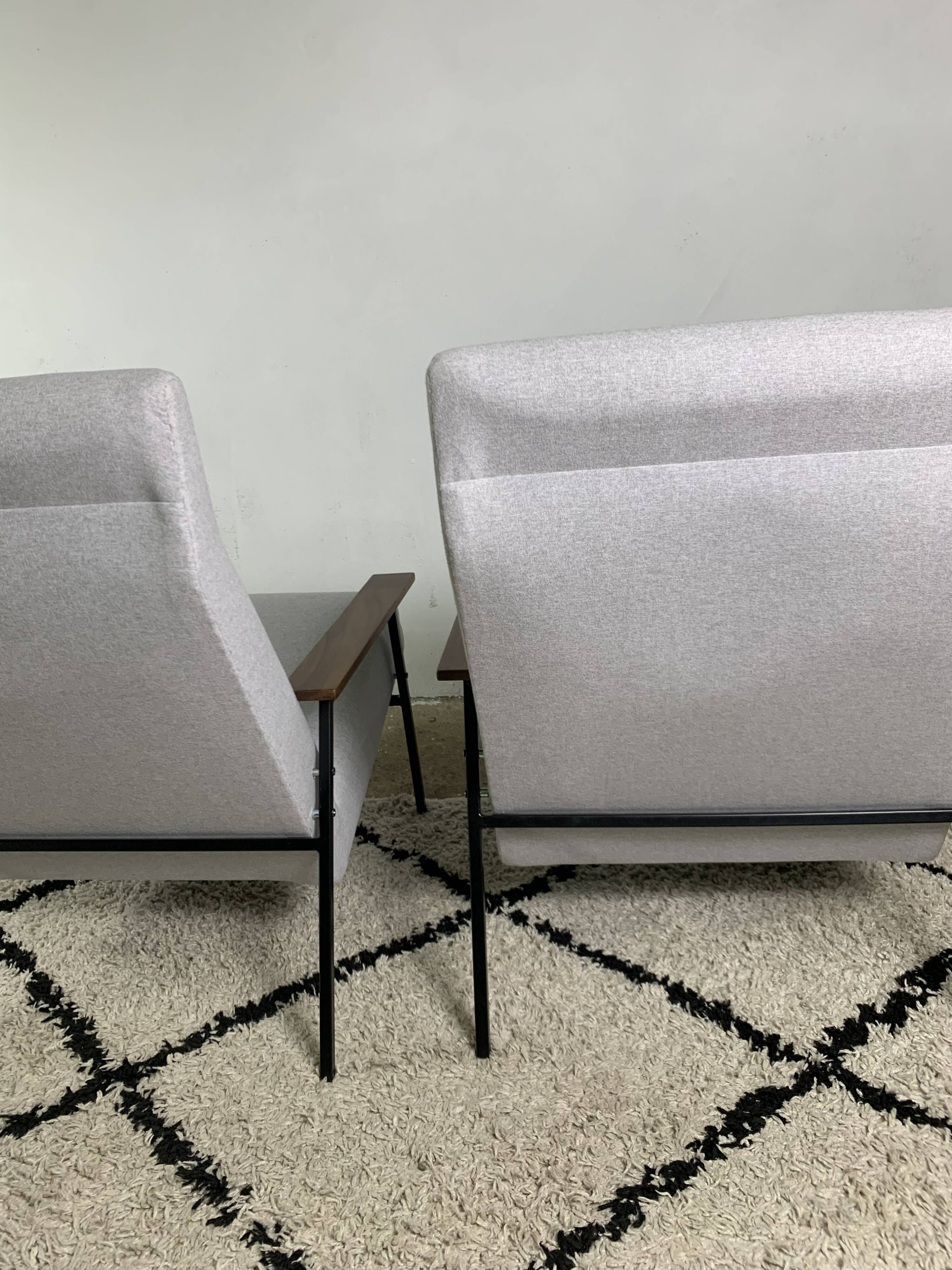 Minimalist Armchairs By Rob Parry For Gelderland, 1950s, Set Of 2
