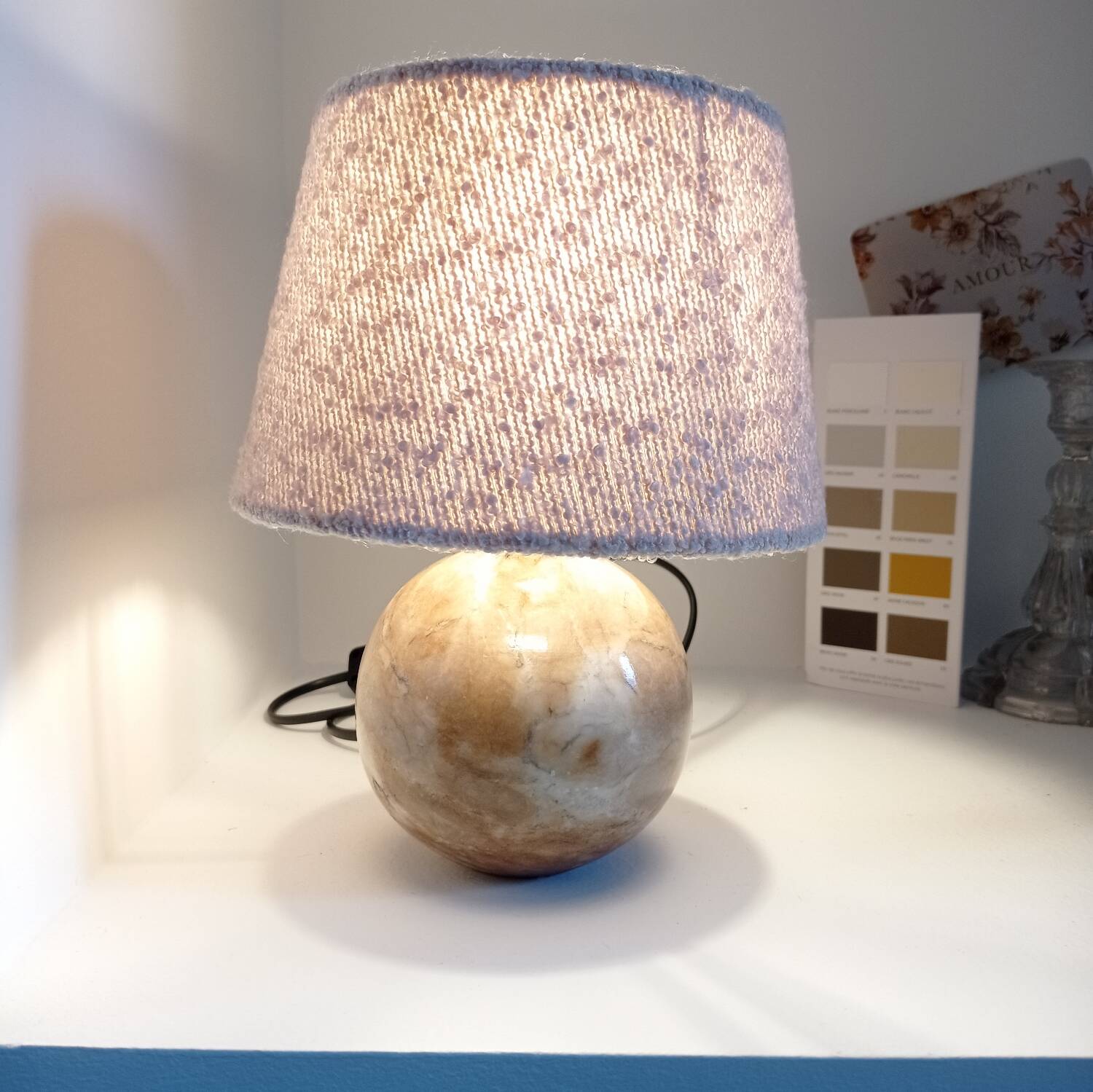 Lampe en pierre naturelle