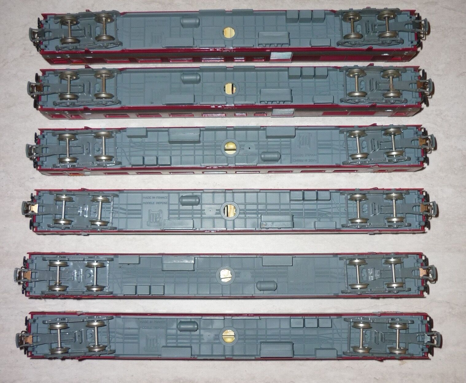 Passenger train Jouef France of the 60s-70s