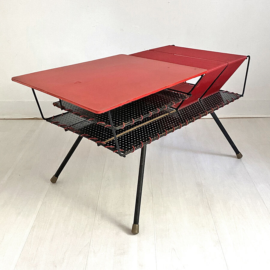 Vintage 60's turntable cabinet