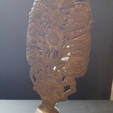 Metal lamp pushed back 1900