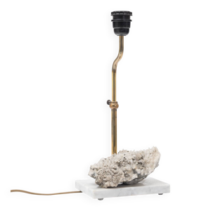 Lampe de table pierre