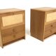 Set of 2 "Atmosfär" bedside tables, Åke Hassbjer, Tingströms, Sweden, 1960
