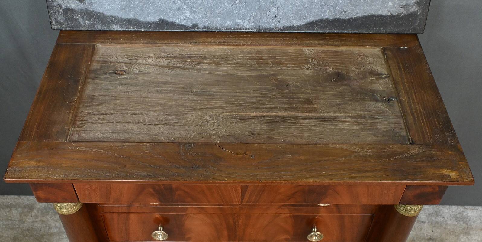 Small Mahogany Chest of Drawers, Empire Style – Part 1 of the 20th Century