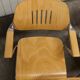 Lot of 6 "Golf" model chairs designed by Francesco Zaccone for the Brunner brand