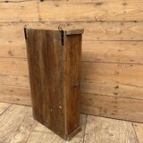 Wall display cabinet in Burmese teak