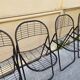 Set of 4 minimalist chairs "Åland" Niels Gammelgaard 1980