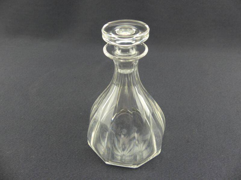 Baccarat, small crystal liqueur decanter
