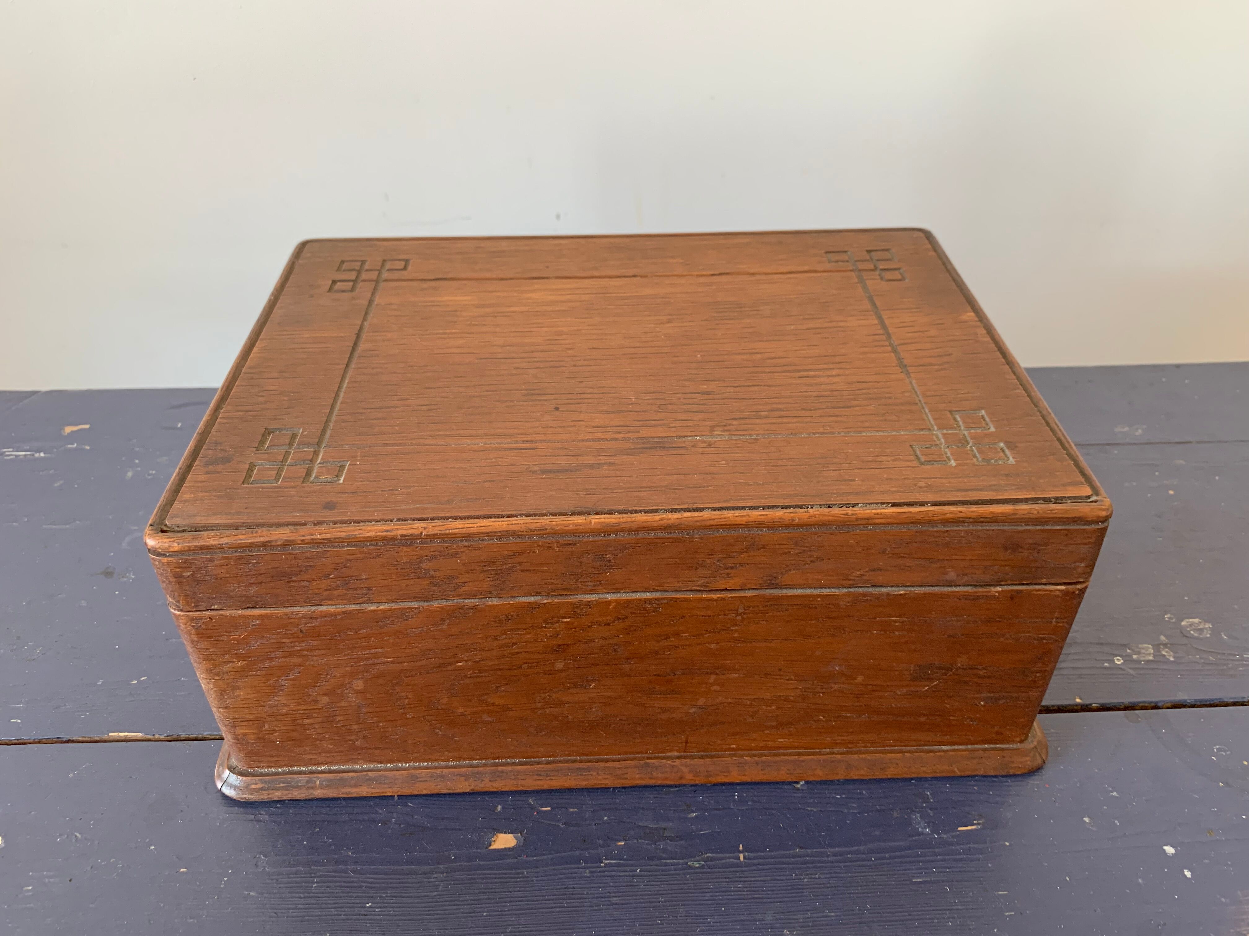 Old compartment box