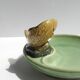 Cup with fish decoration in Irish porcelain