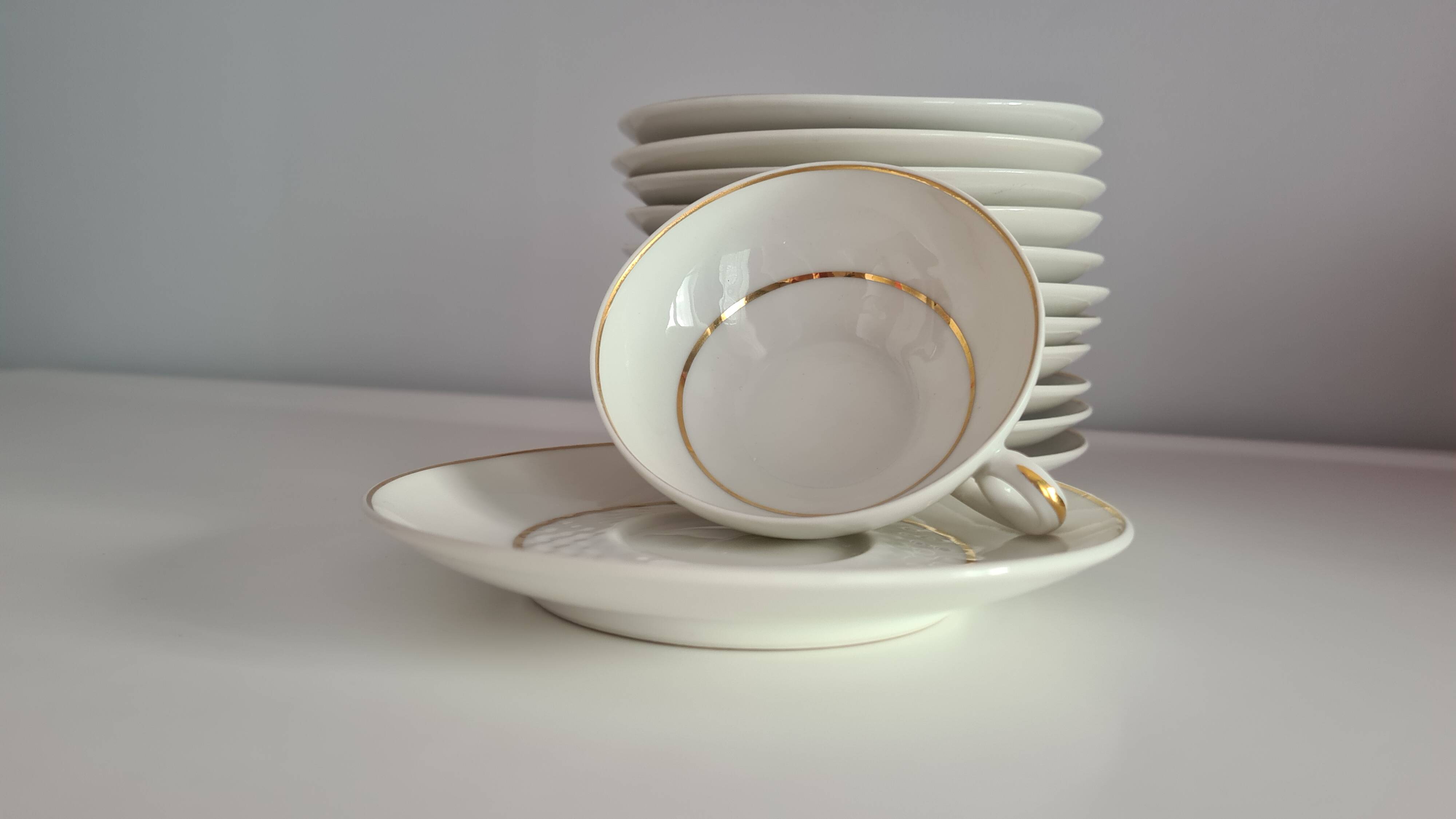 1950s Limoges porcelain coffee service