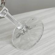 5 Vintage Cut Thick Glass Shot Glasses