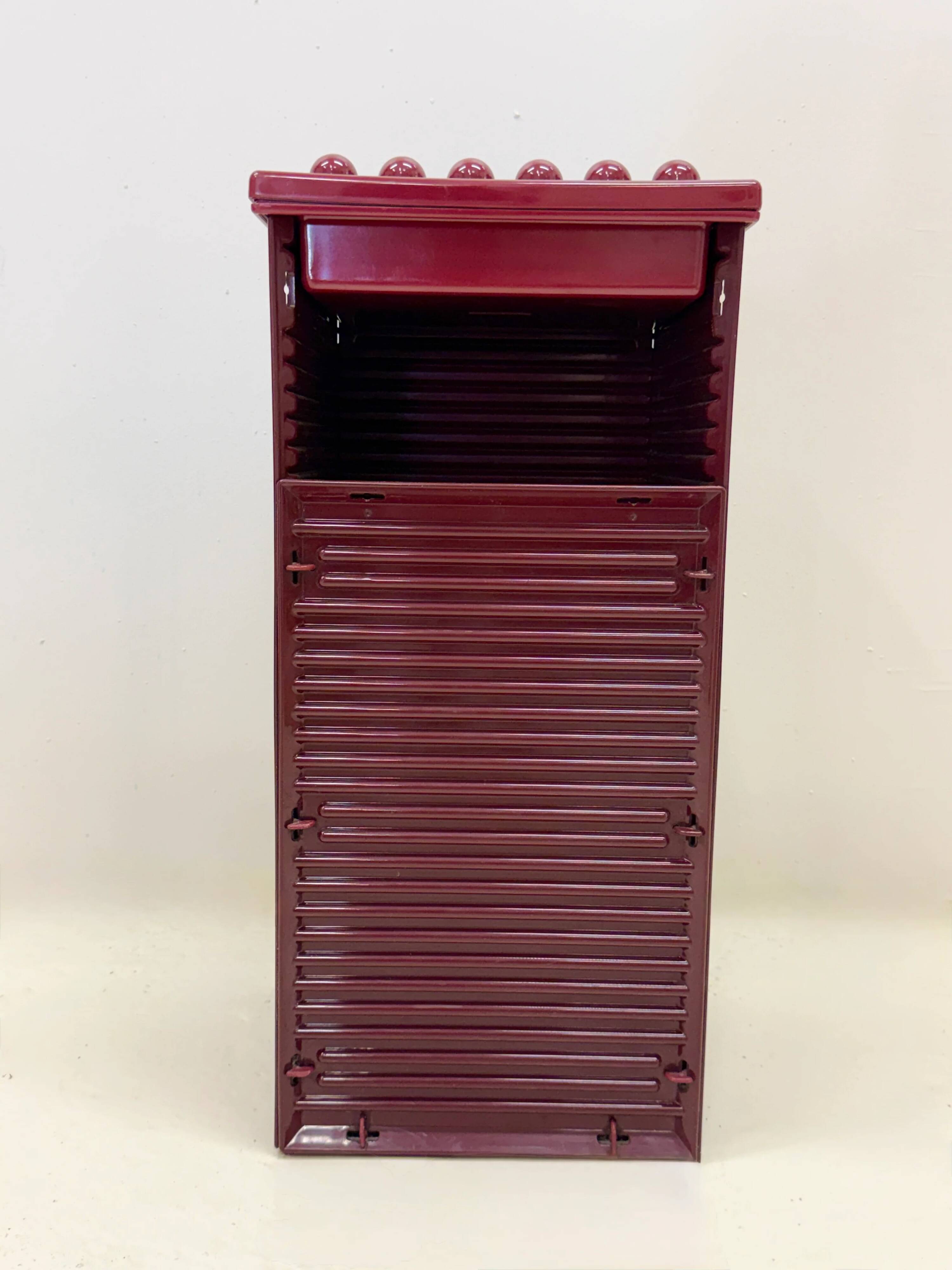 Ashtray bin "Sistema 45" — Ettore Sottsass, Italy, 1970