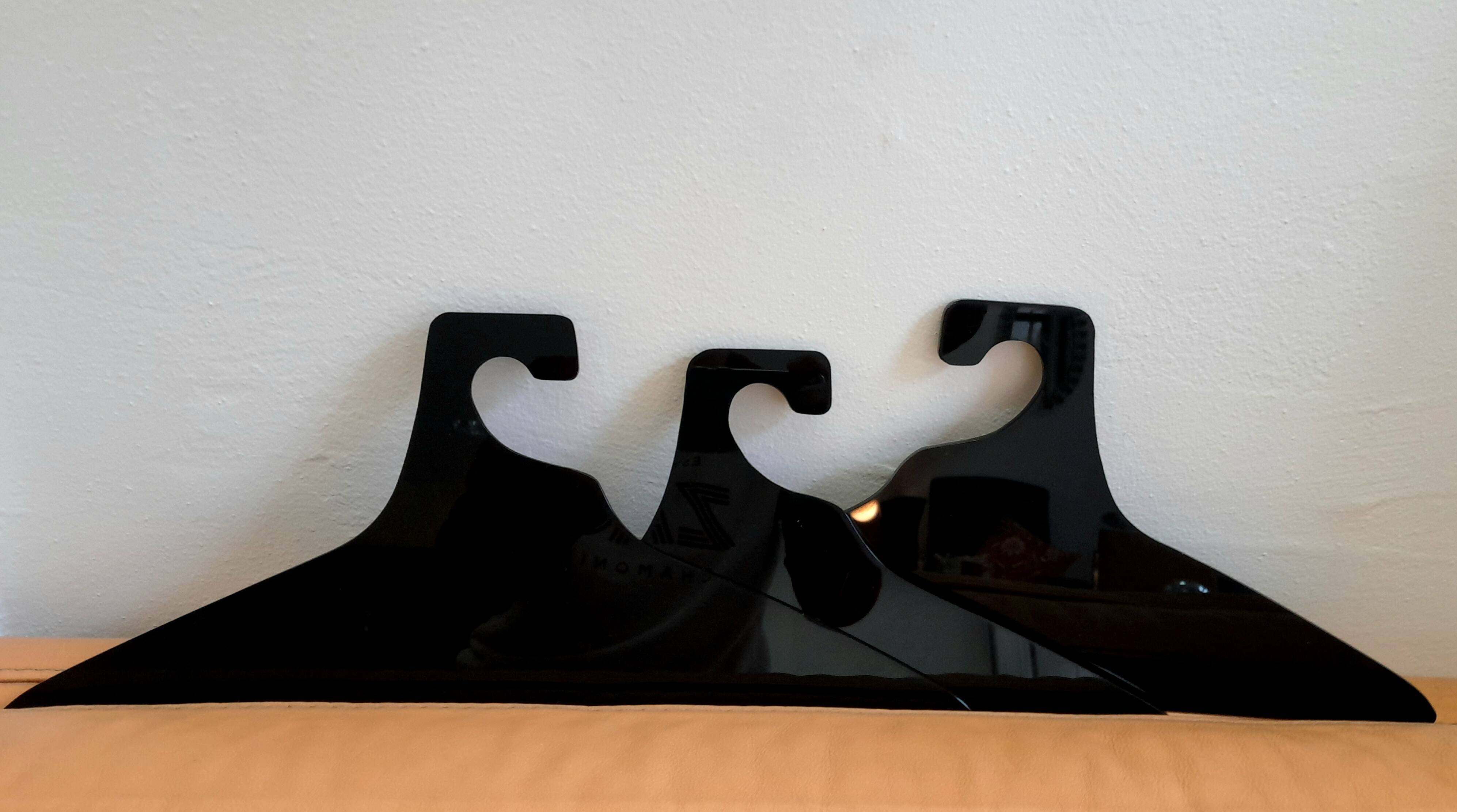 Prisunic style plexiglass coat rack