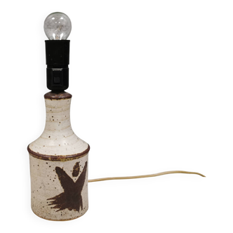 Lampe de table en grès/céramique du designer danois Axel Larsen, années 1970-1980