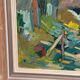 Original Swedish Oil on Panel – "Vid Knabäck, Skåne" by Carl-Axel Schwieler – Signed – Vintage & Framed – 59 × 50 cm (23.2" × 19.7")