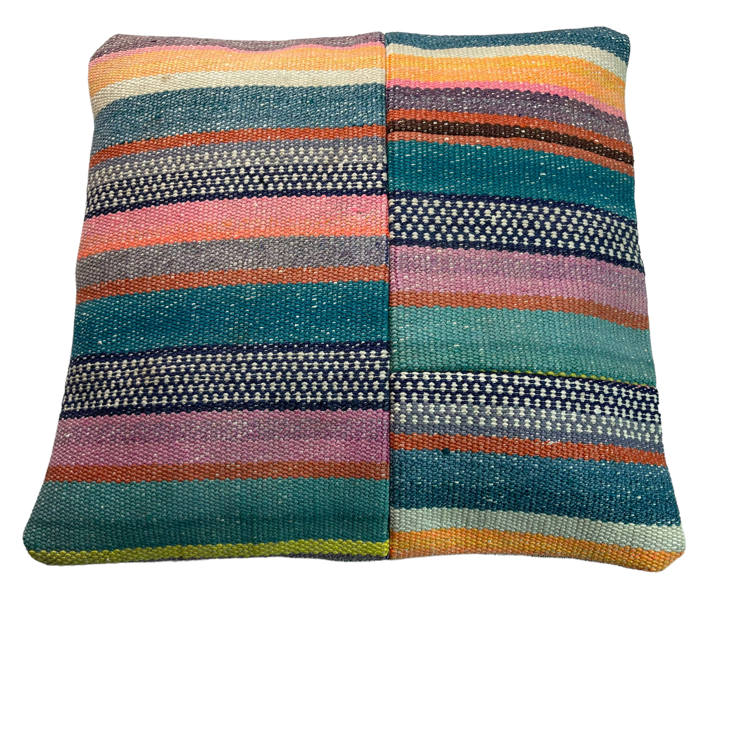 Vintage turkish Kilim cushion cover 40x40cm