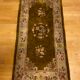 Chinese silk carpet, 124 cm x 62 cm