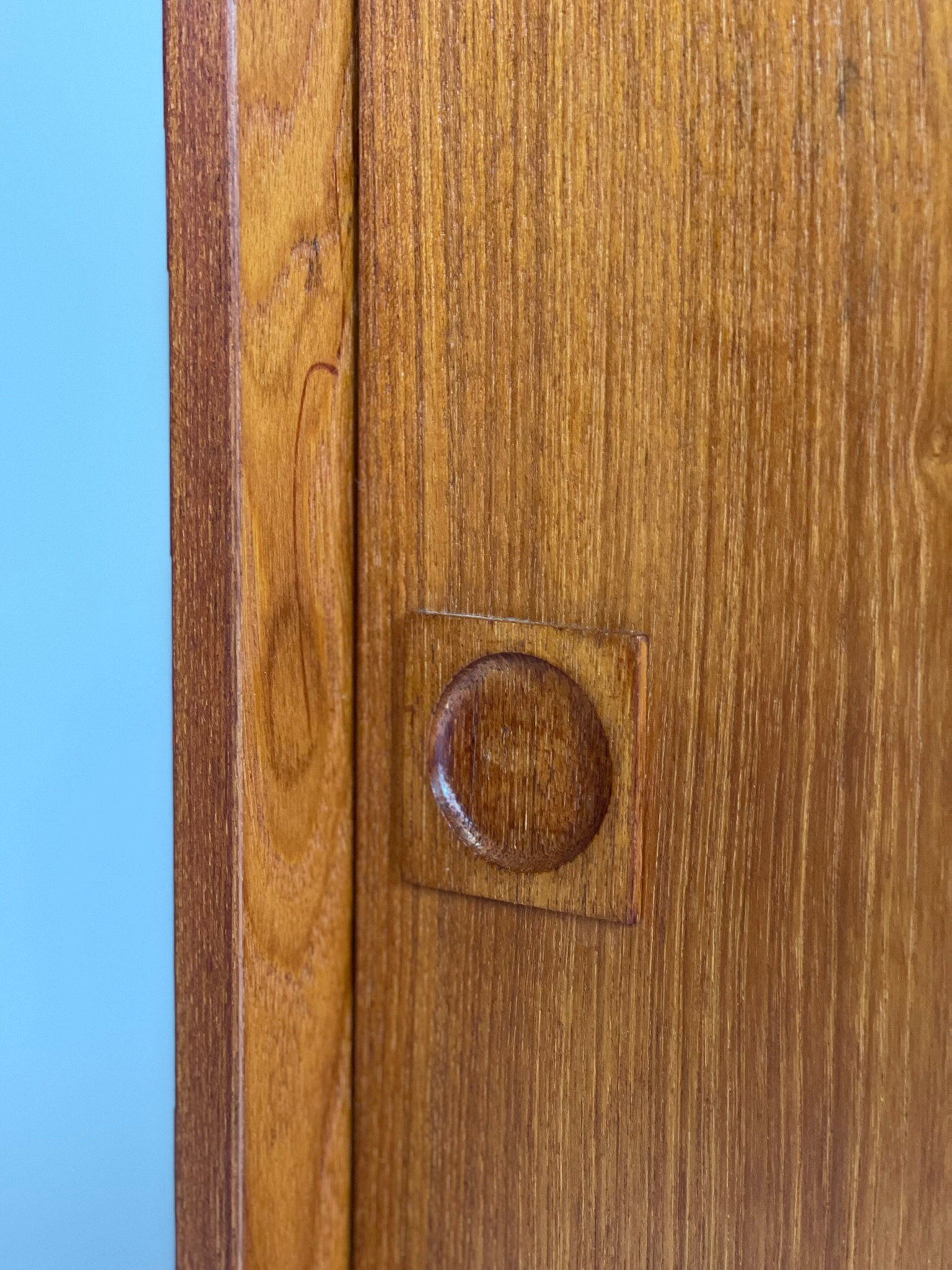 Scandinavian teak library from the 1960s.