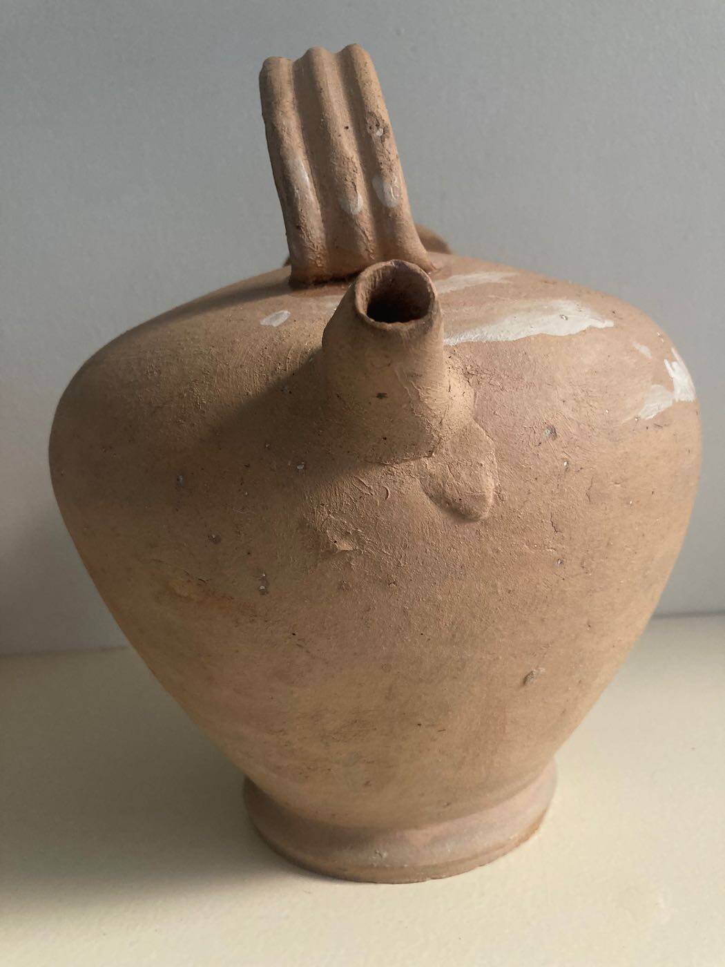 Gargoulette in raw clay