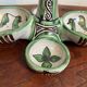 Punter cracked ceramic salt and pepper set, oil and vinegar set