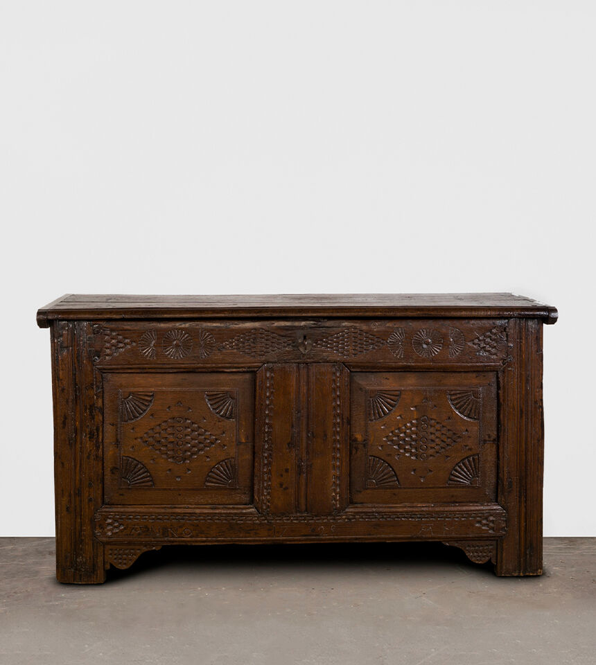 18th C Antique Blanket Chest