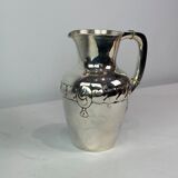 Water jug in the style of Art Nouveau of hallmarked silver stamped Augusta H., 1930s
