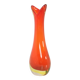 Murano glass vase with a wide neck, Italy, 1960s