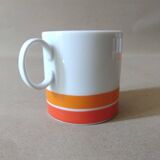 Set Cafetière + pot à lait Porcelaine THOMAS Vintage . Médaillon Luciana . Années 70