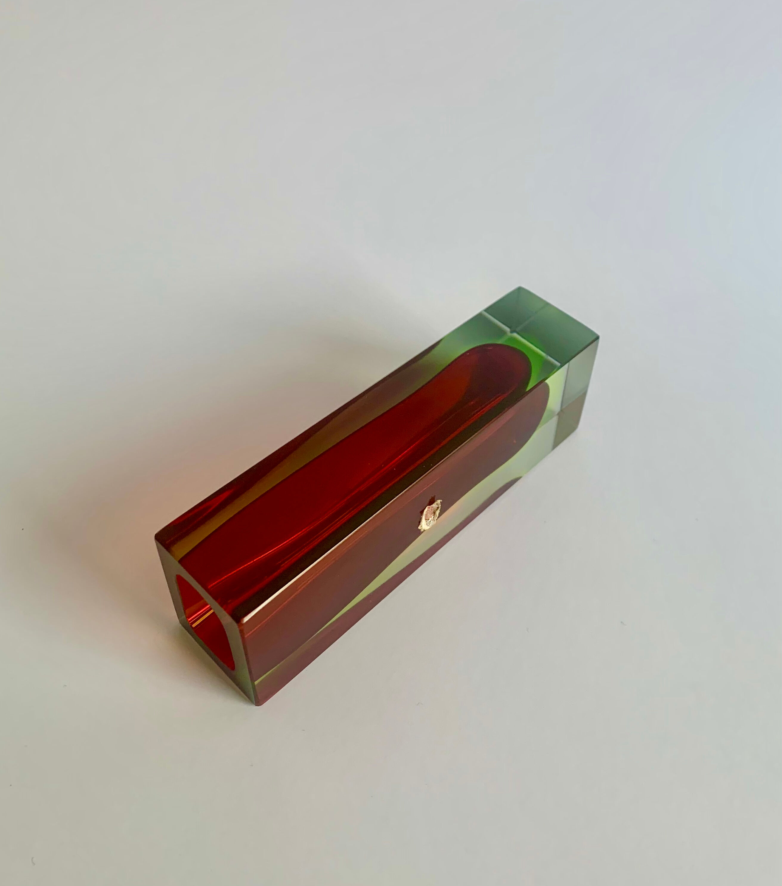 Vase by F. Poli for Murano, Italy, 1970s