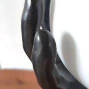 Large ceramic lamp pair of hands design 70s