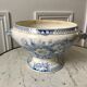 salad bowl Terre de Fer Digoin Sarreguemines model "Planter" late nineteenth