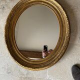 Golden mirror 70x81cm