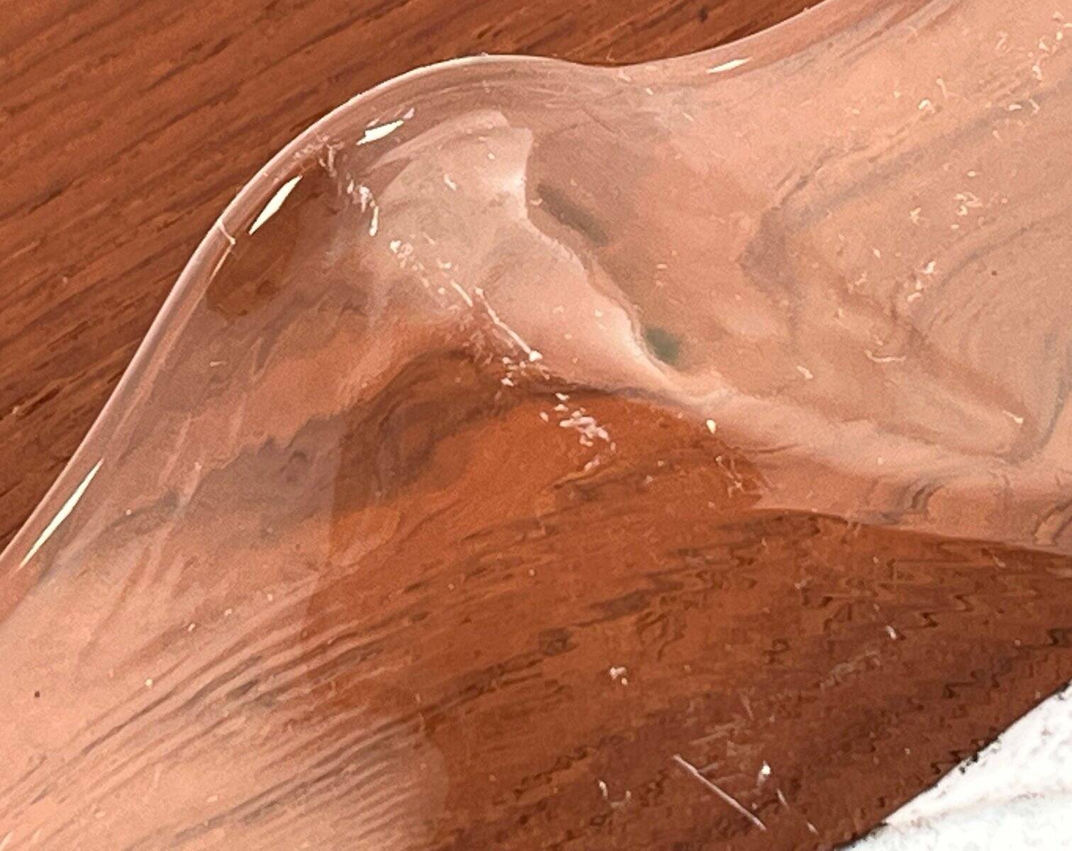 Vintage German glass plate or bowl by Hans Jürgen Richartz for Richartz Art Collection, Mathildenhütte, Solingen, Germany.