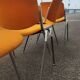 Series of 4 DSC chairs by Giancarlo Piretti for Anomina Castelli design