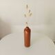 Antique glazed stoneware bottle