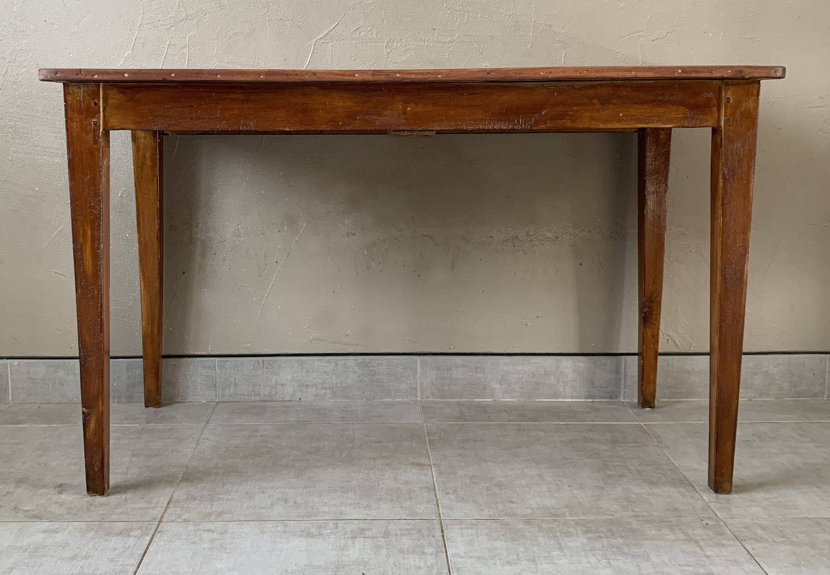Vintage oak desk / table from the 1950s