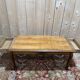Louis XV style coffee table in cherry wood.