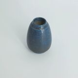 Small Mid-Century Scandinavian Modern Collectible Stoneware Vase No. 108 by Gunnar Borg for Höganäs