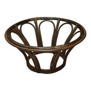 Table basse rotin et - editions