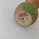 Kokeshi japonaise vintage Ōkura – anneau mobile