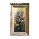 Oil on canvas, still life with anemones