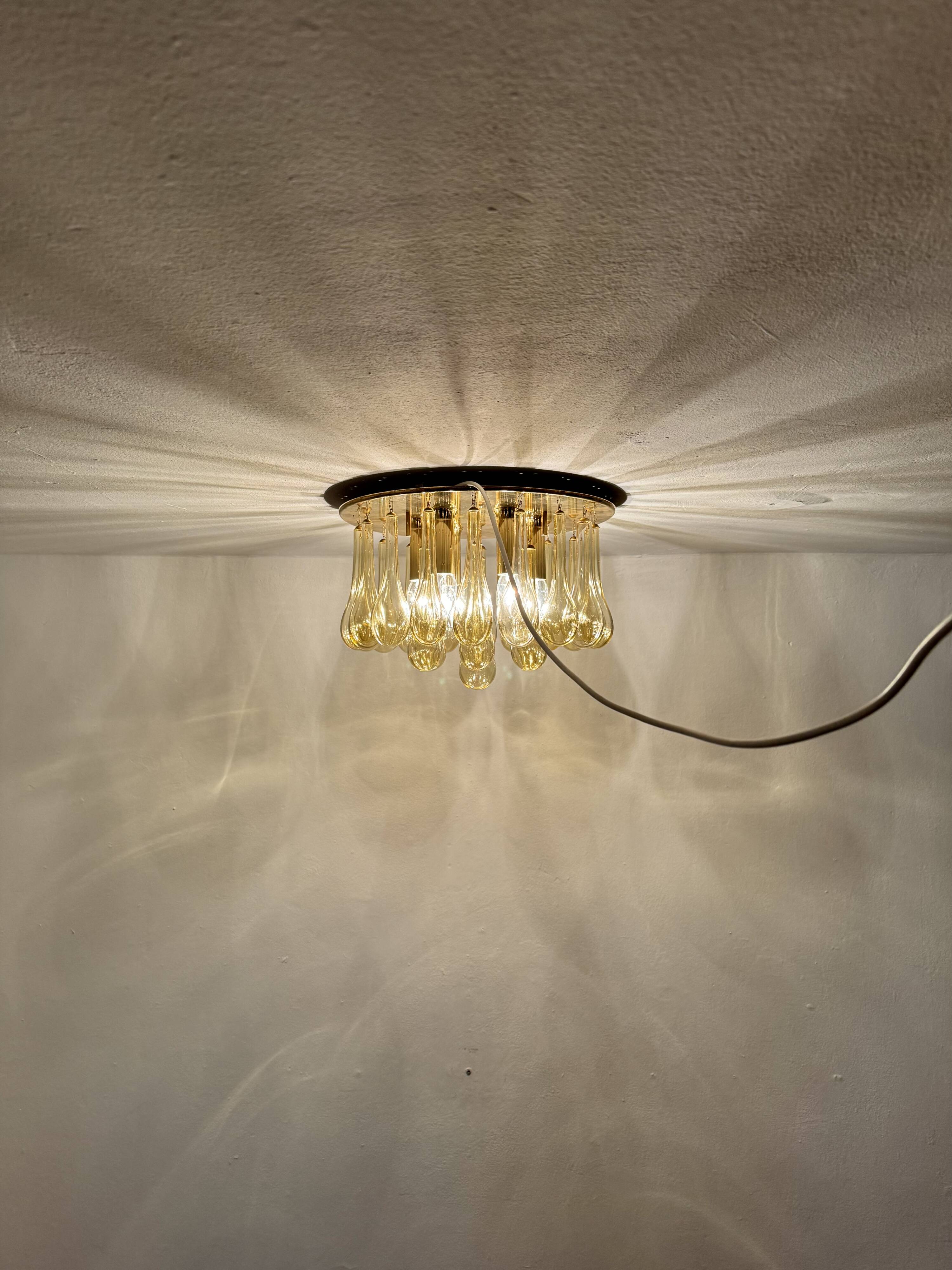 Flush Chandelier by Doria